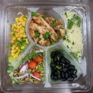 Salad BBQ Chicken Item 16oz #203-09