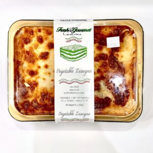 Retail Lasagna Veggie Small Tray 2lbs  Item #60-510