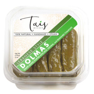 Tais Mezzes Dolma(Stuffed Grapeleaves) Lebanese Style Grab & Go